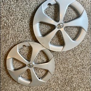 2 15 inch Toyota Prius Hubcaps